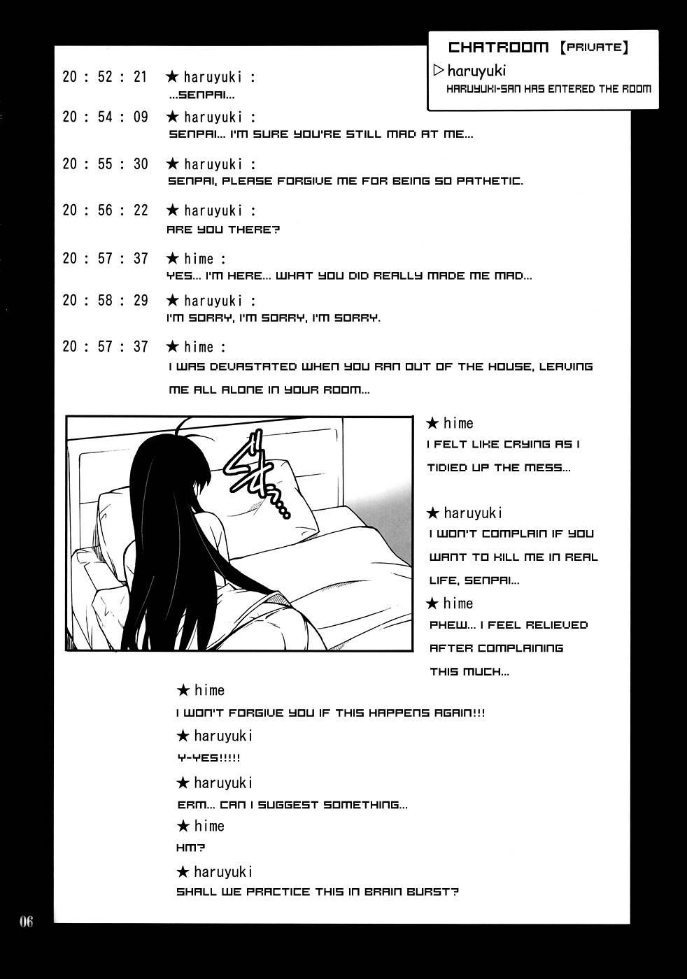 Accel World Dj - Another World ~sukitokimetokiss~ Chapter 1000 Page 5